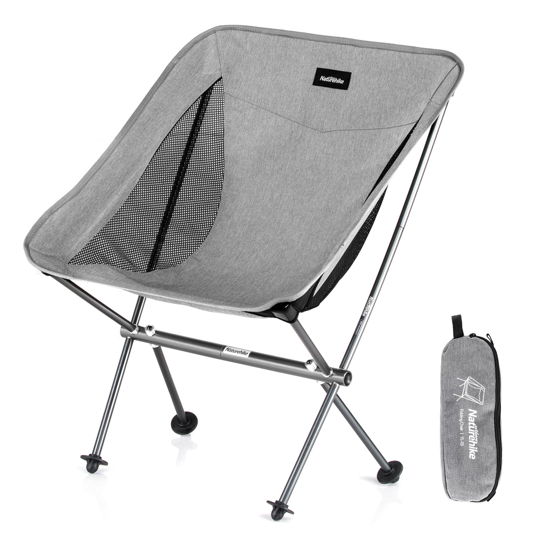 Naturehike YL05 Alu Folding Moon Chair Grey