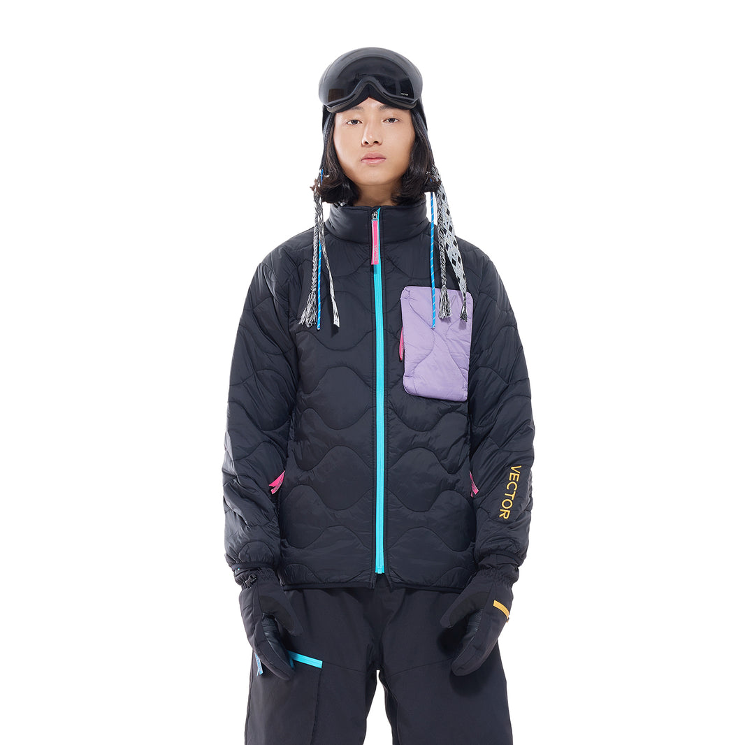 Vector Classic Black Blaze Primaloft Insulated Mid-Layer - Unisex