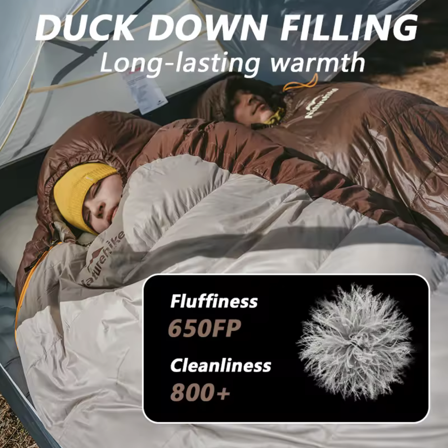Naturehike Snow Petrel Mummy Down Sleeping Bag (2026)