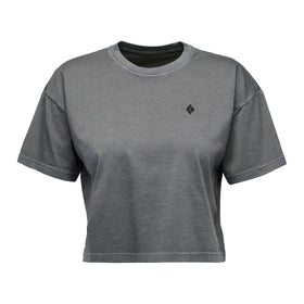Black Diamond Women's Diamond Crop Short Sleeve Tee
