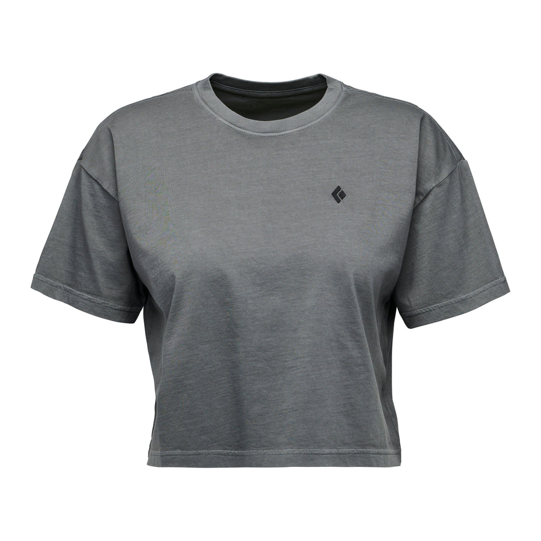 Black Diamond Women's Diamond Crop Short Sleeve Tee