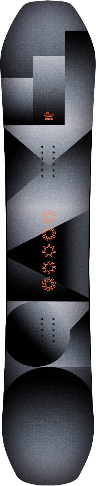 Northwave Drake Battle Snowboard — topsheet, full length