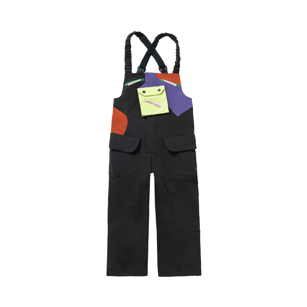 Vector Aurora Land Kids' Snowpark Detachable Pocket Bib Pants