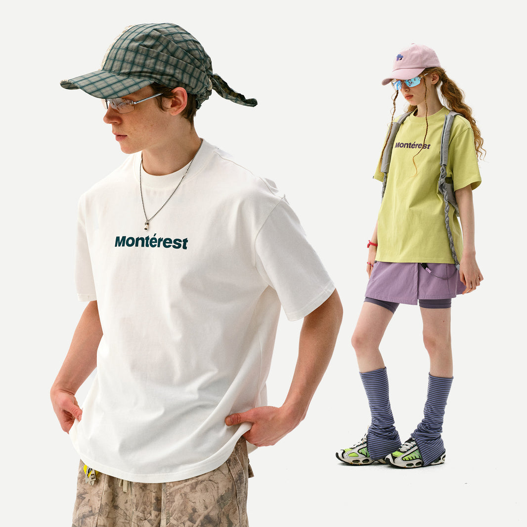 Monterest Outdoor Quick-drying Logo Crew Neck T-shirt