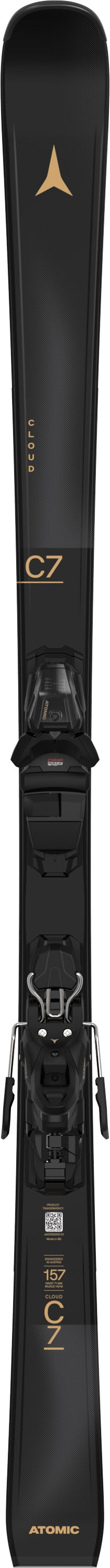 Atomic Cloud C7 Black + M 10 GW Skis — official Atomic product image