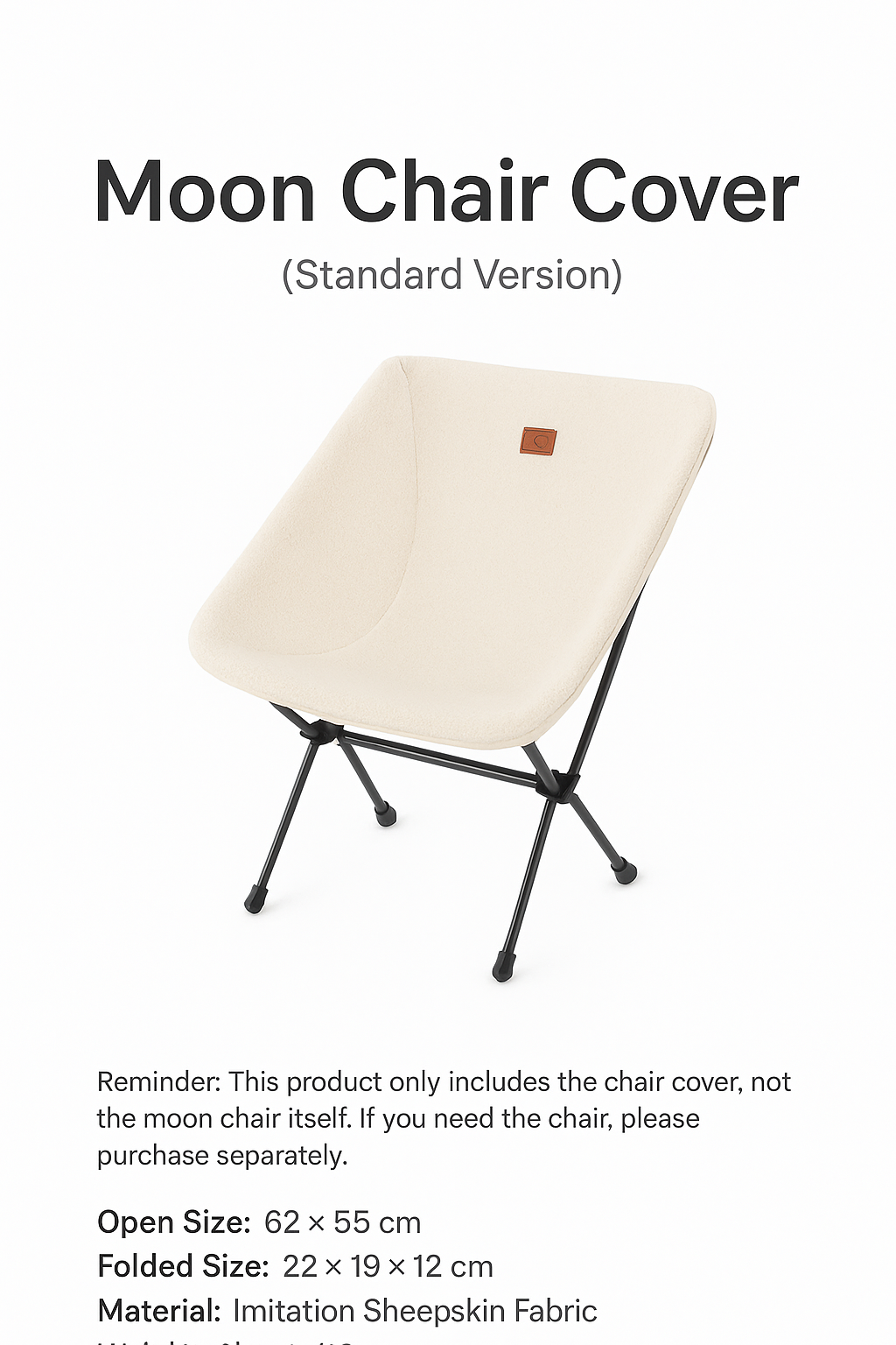 Naturehike Snow Owl Moon Chair Cover