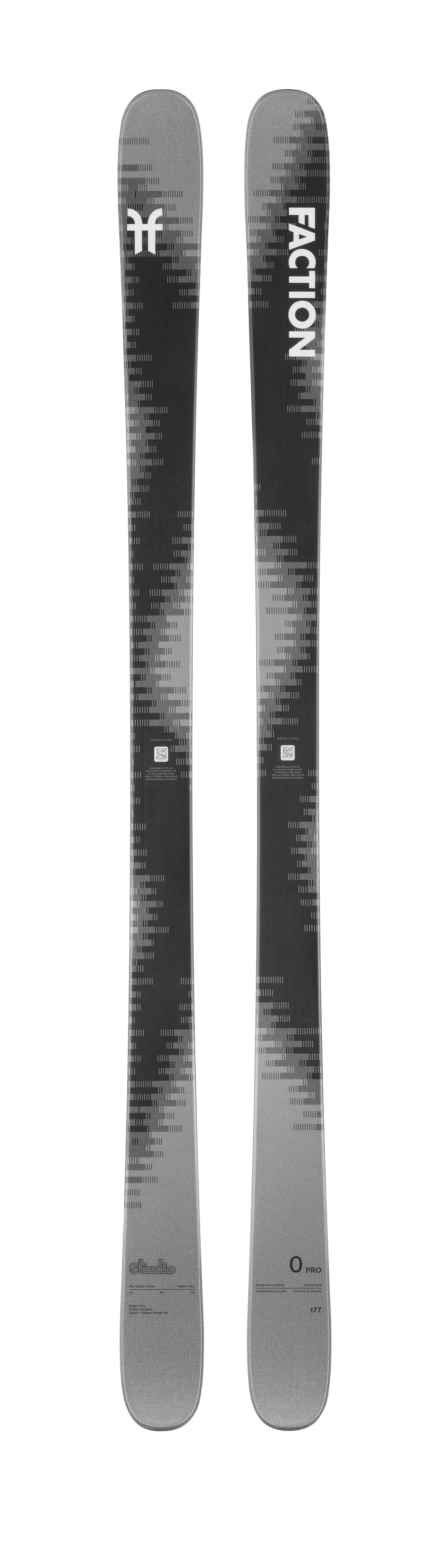 Faction Studio 0 Pro Skis (26/27) — official product image