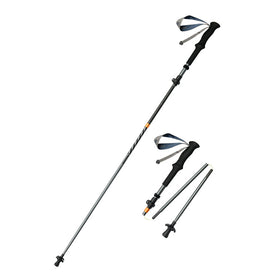 Naturehike Chang Feng UL - Carbon And Aluminum Five-Section Adjustable Folding Trekking Pole Grey