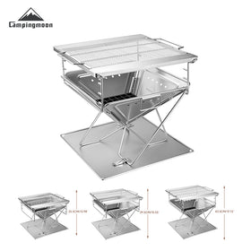 Campingmoon Takibi Fire Pit Grill MT-055