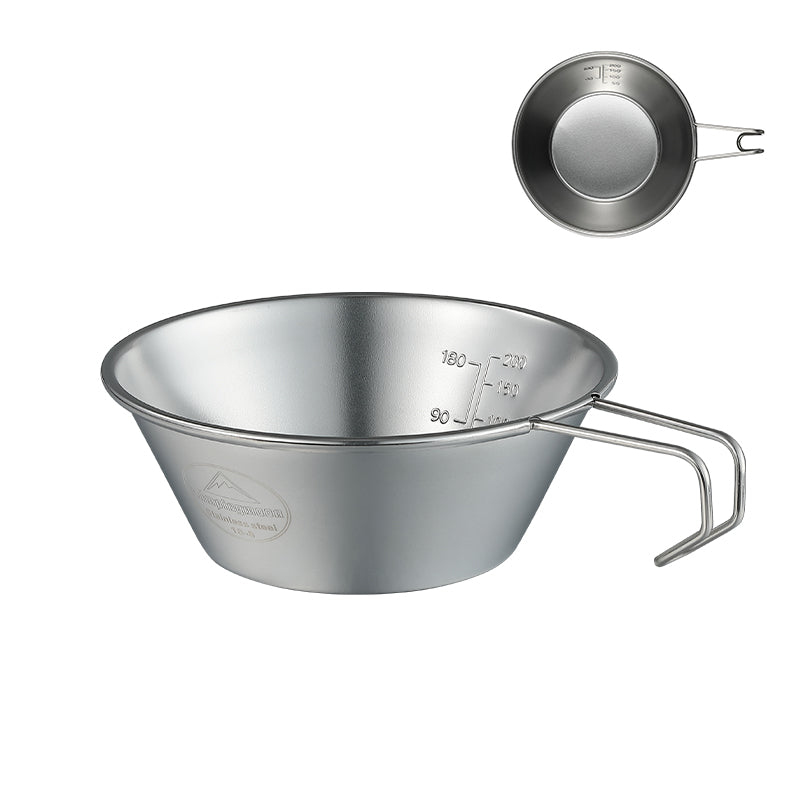 Campingmoon Bowl & Coffee Cup S220 220mL Shera Bowl