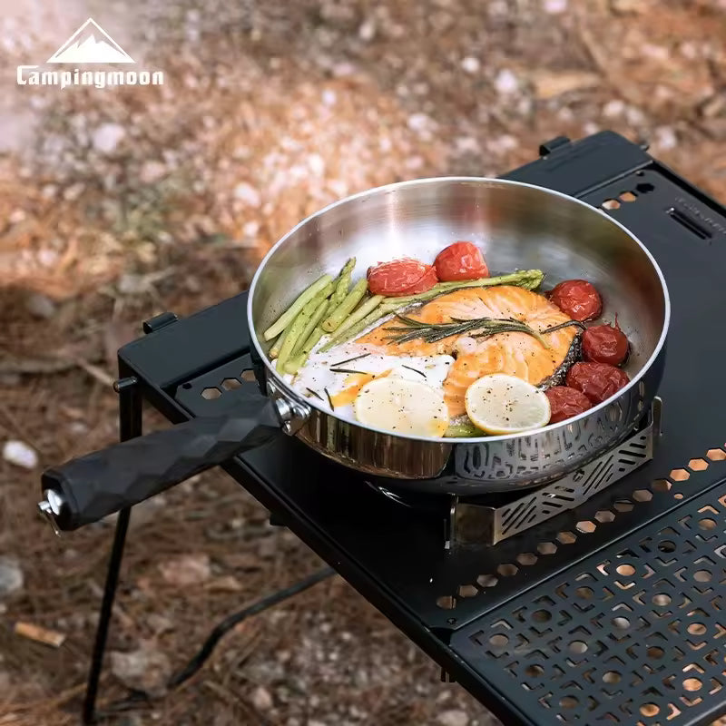 Camping Moon CC-23 camping three-layer steel frying pan (2026)