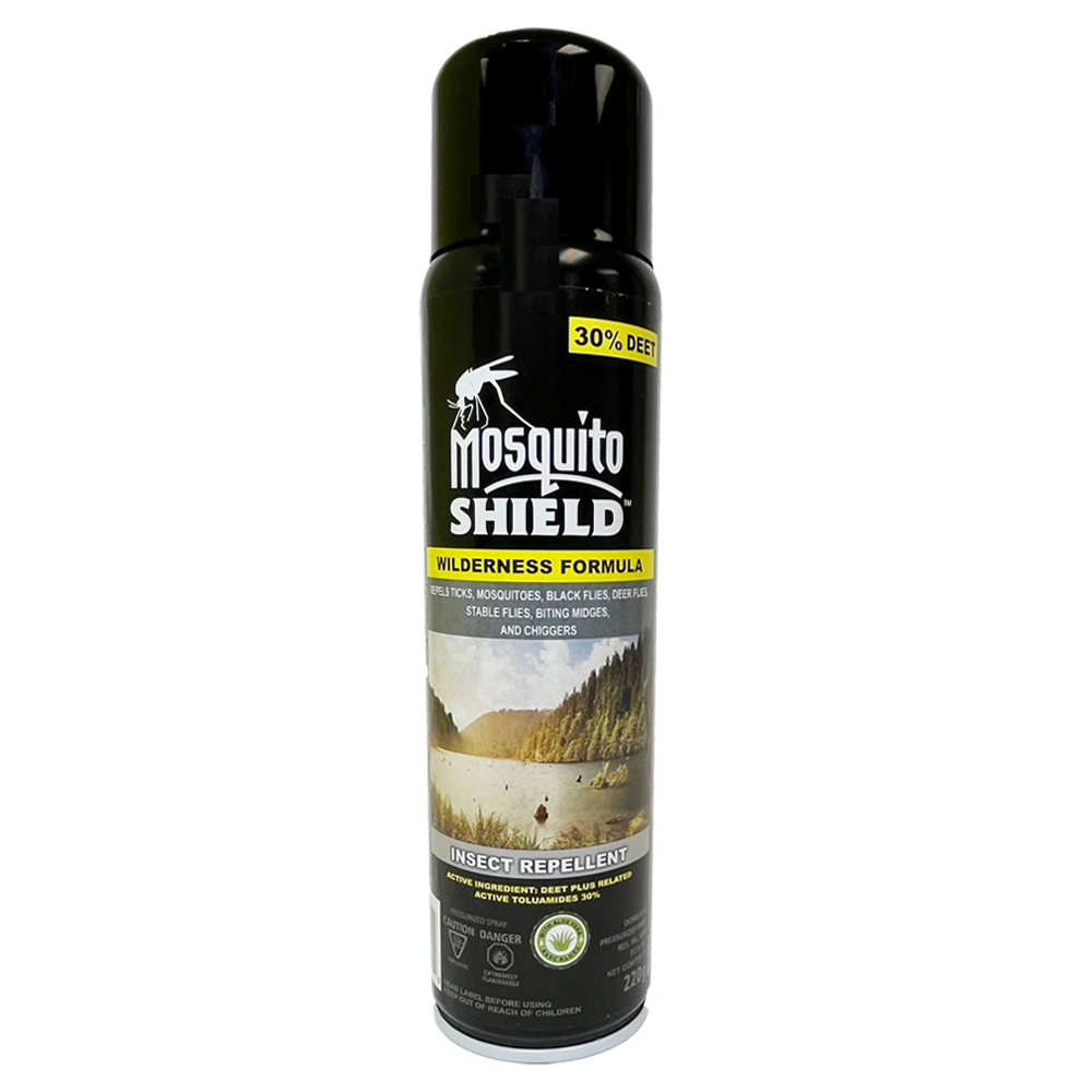 Mosquito Shield Wilderness Formula Aerosol Repel 220gm