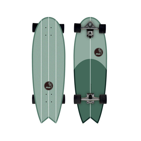 Slide Swallow 33'' Surf Skateboard- Saladita