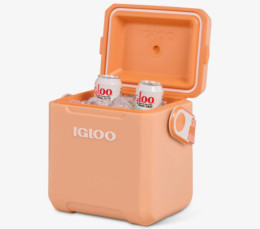 Igloo Tag-A-Long Too 11Qt Cooler - Apricot