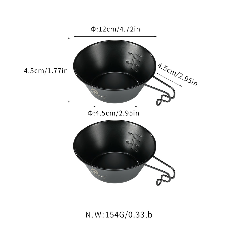 Campingmoon Bowl & Coffee Cup 220mL Shera Bowl 2026