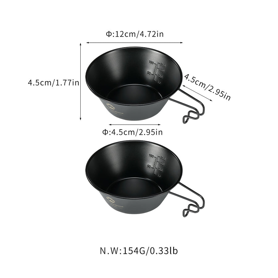 Camping Moon Bowl & Coffee Cup 220 mL Shera Bowl (2026)