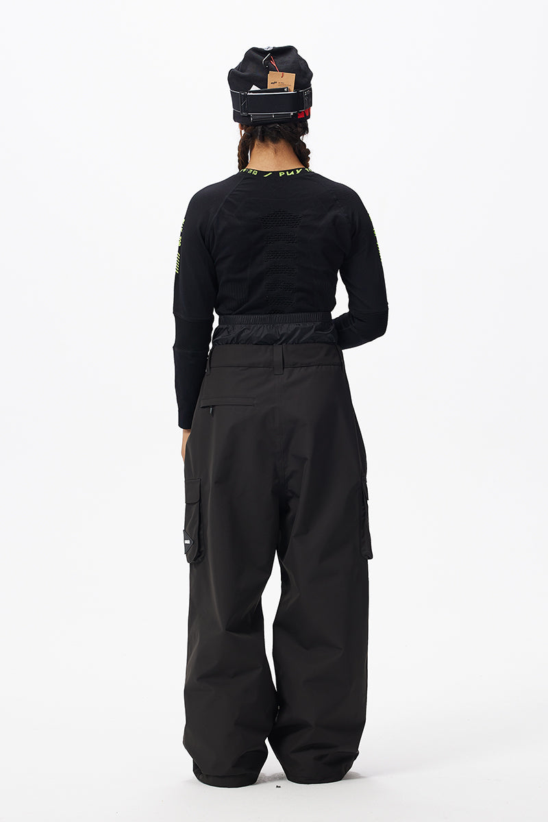 Capelin Crew Reach Snowboard Pant - Unisex in Black — Capelin Crew product image