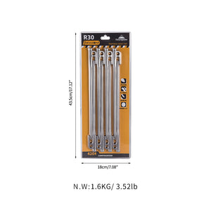 Campingmoon Ss Pegs 30cm – 8Pcs