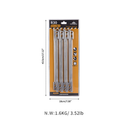 Campingmoon Ss Pegs 30cm – 8Pcs
