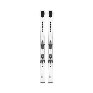 Kastle Marble 84 Premium Skis with K10 binding - upright topsheet view