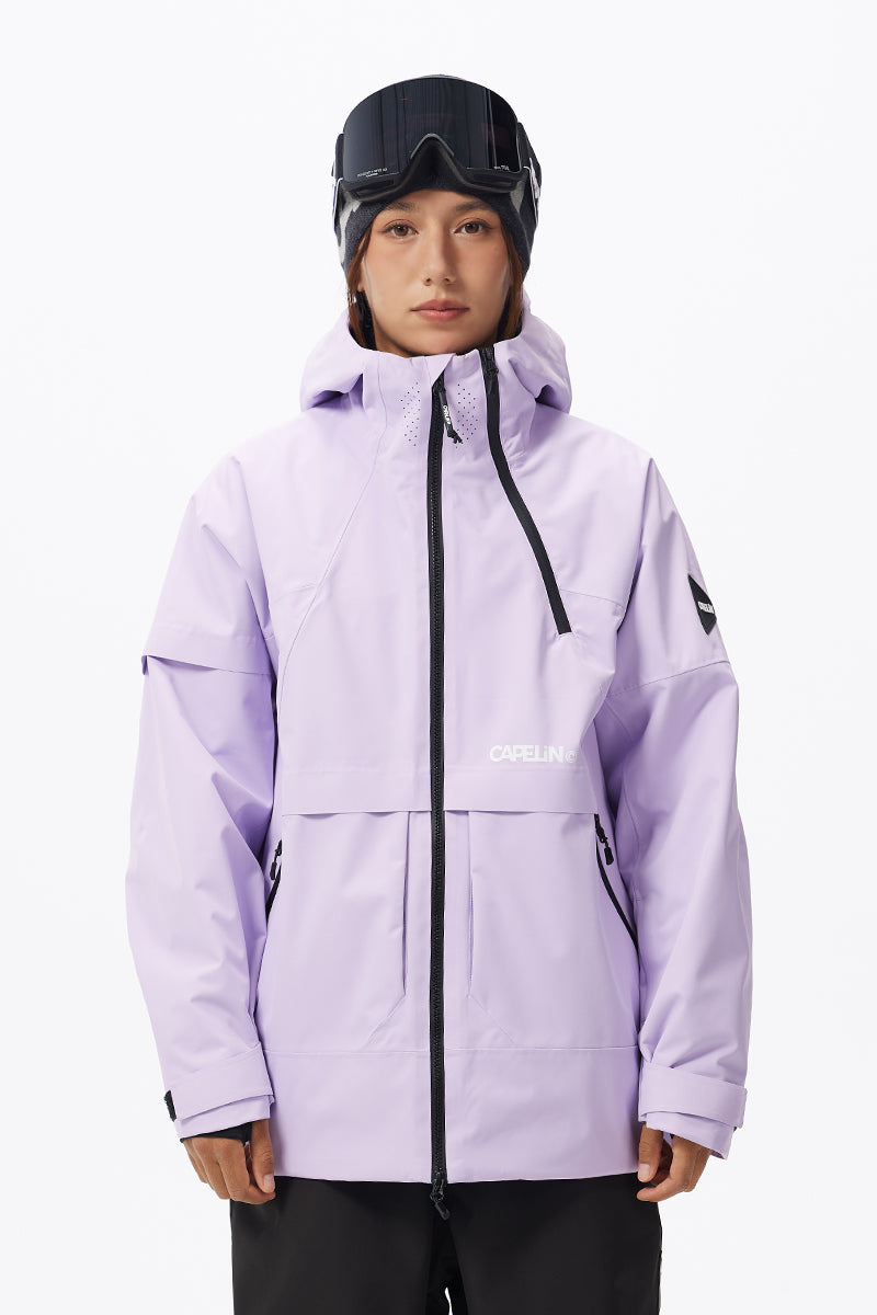 Capelin Crew Spur Snowboard Jacket - Unisex in Hyacinth Purple — Capelin Crew product image