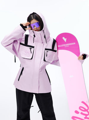 BCG Flared Ski Bib Pants