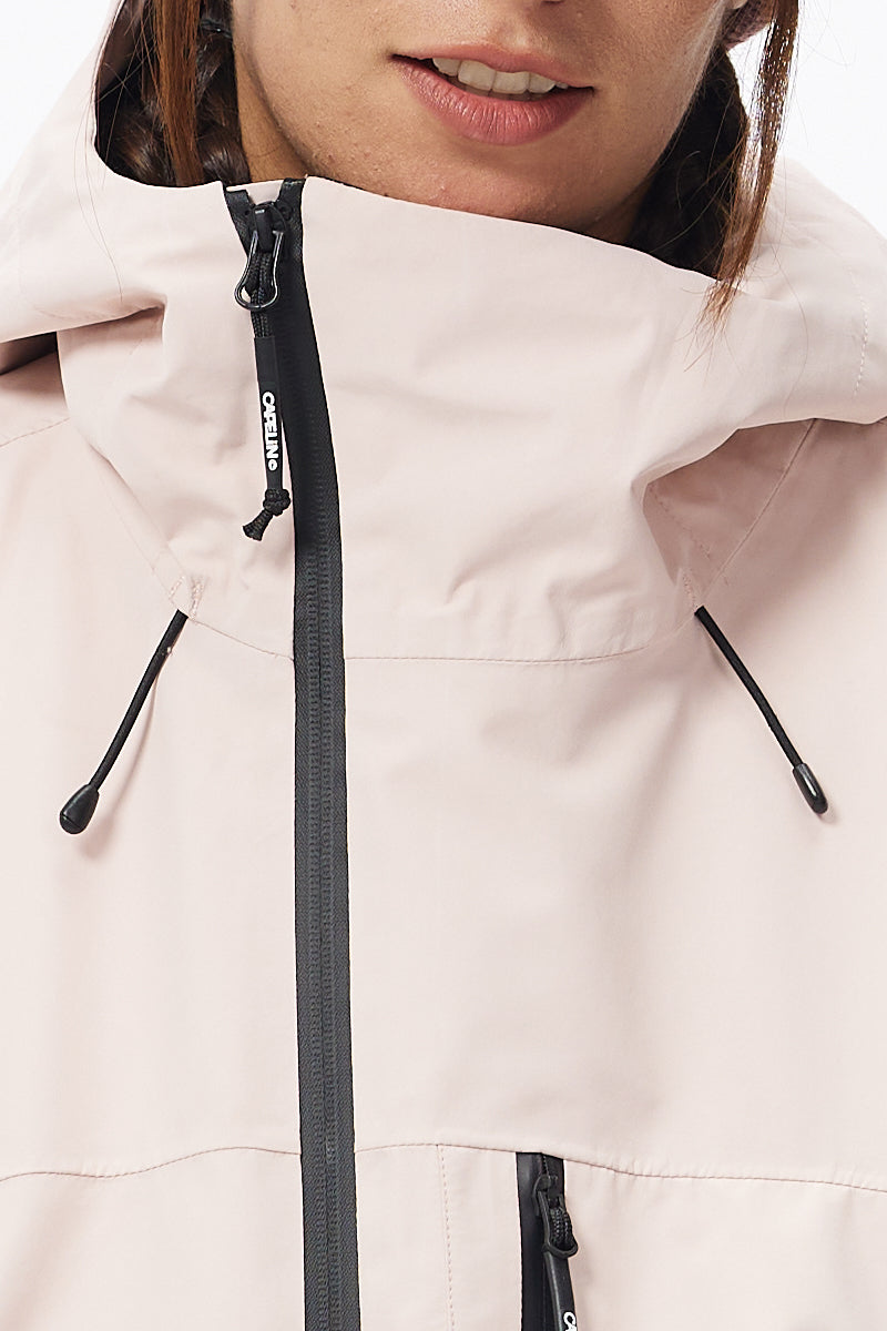 Capelin Crew Kovan 3L Insulated Snowboard Jacket - Unisex in Lotus Pink — Capelin Crew product image