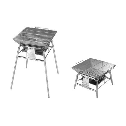Campingmoon Grill Stand MT-5 with Storage Bag