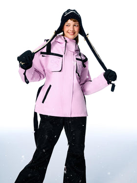 BCG Flared Ski Bib Pants