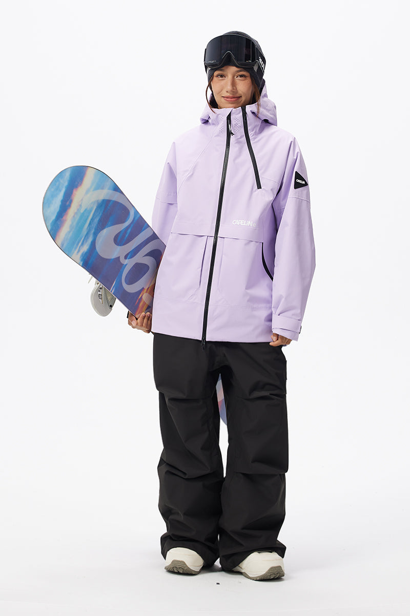 Capelin Crew Spur Snowboard Jacket - Unisex in Hyacinth Purple — Capelin Crew product image