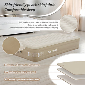 Naturehike C36 Inflatable Mattress Built-In Pump Khaki