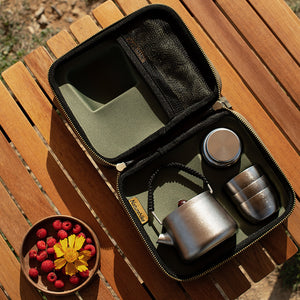 Naturehike Wild Wind Titanium Tea Set