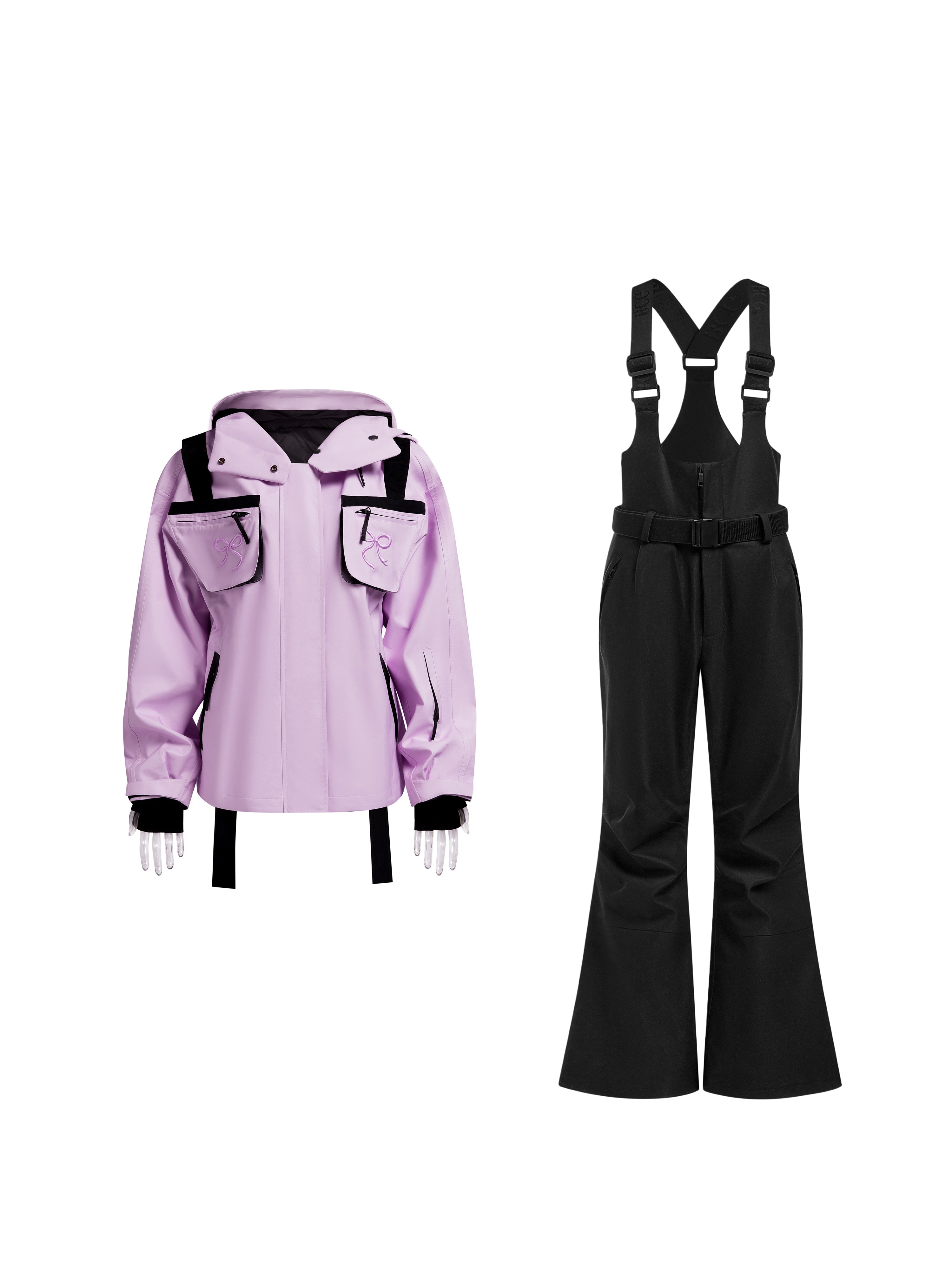 BCG Flared Ski Bib Pants