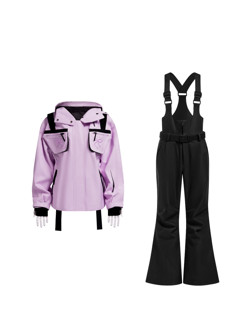 BCG Flared Ski Bib Pants