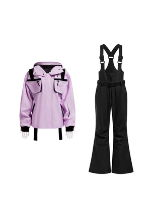 BCG Flared Ski Bib Pants