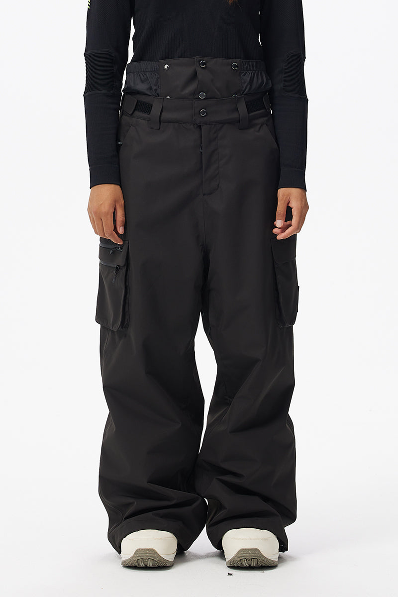 Capelin Crew Reach Snowboard Pant - Unisex in Black — Capelin Crew product image