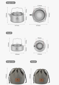 Naturehike Titanium Teapot 1L