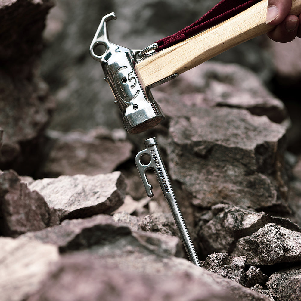 Camping Moon Stainless Steel Pegs 40 cm - 6Pcs