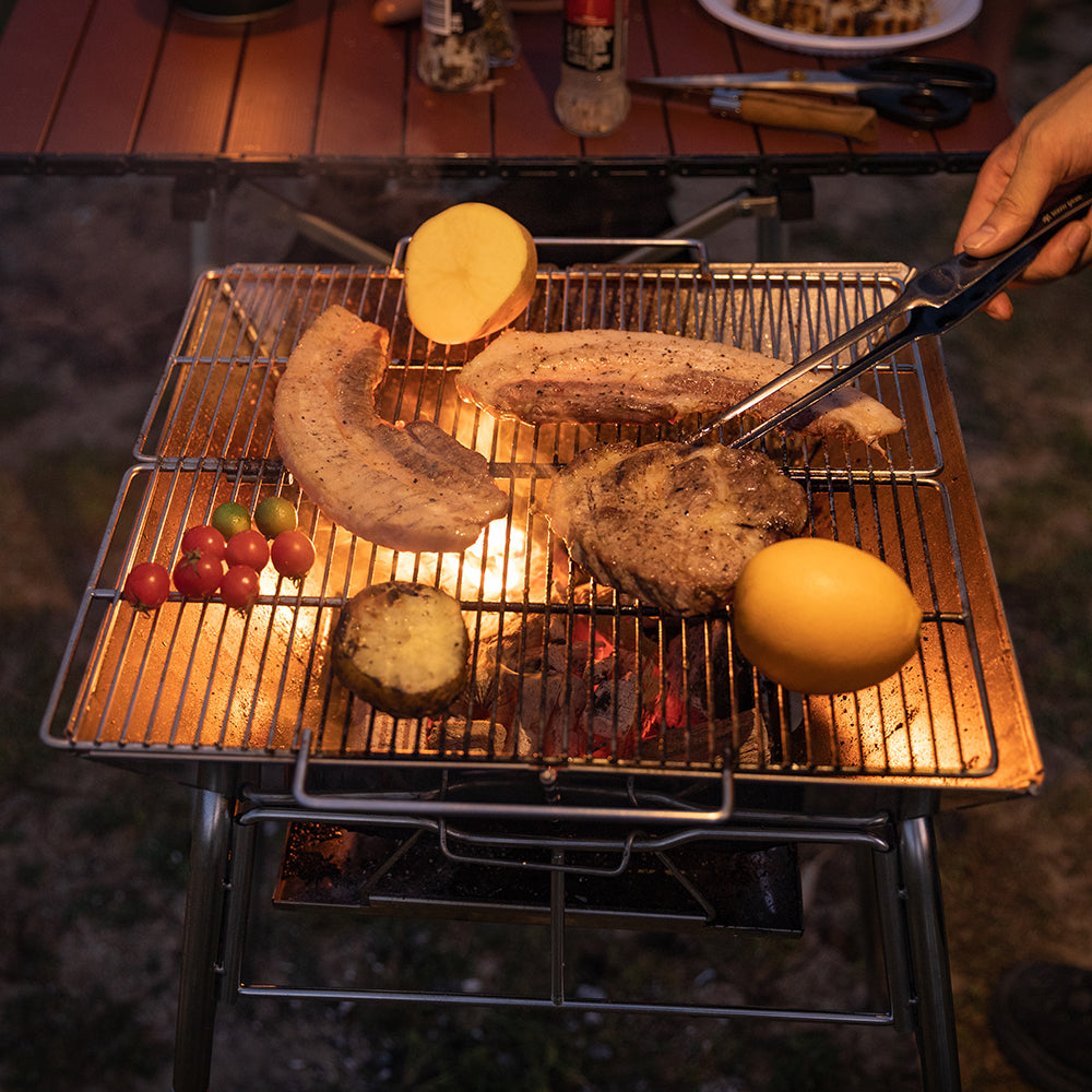 Campingmoon Grill Stand MT-5 with Storage Bag