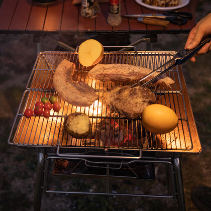 Campingmoon Grill Stand MT-5 with Storage Bag