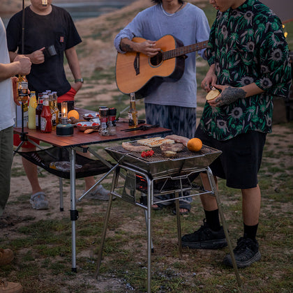 Campingmoon Grill Stand MT-5 with Storage Bag