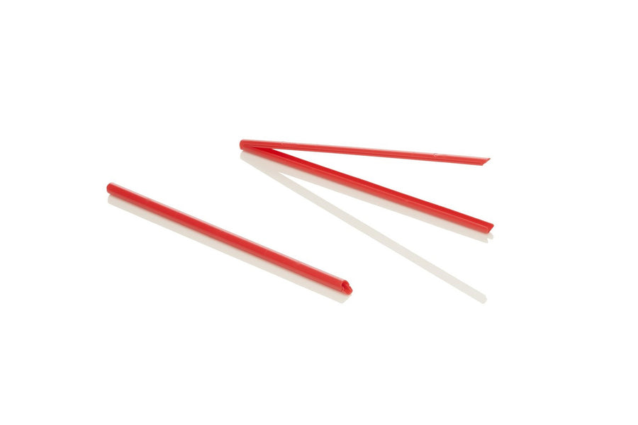 UnStraw Reusable Silicone Straw - Red