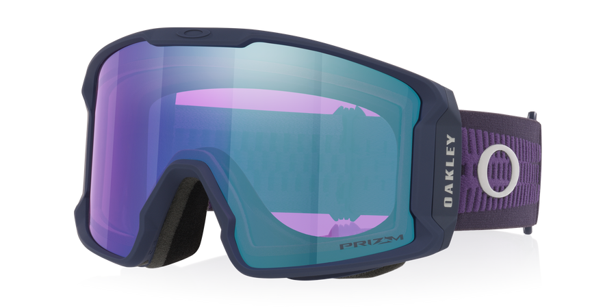 Oakley Line Miner L Snow Goggles in Amethyst Black Prizm Snow Iced Iridium — official Oakley product image