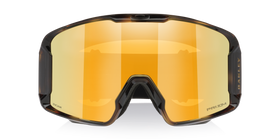 Oakley Line Miner L Snow Goggles in Brown Tortoise Prizm Snow 24K — official Oakley product image