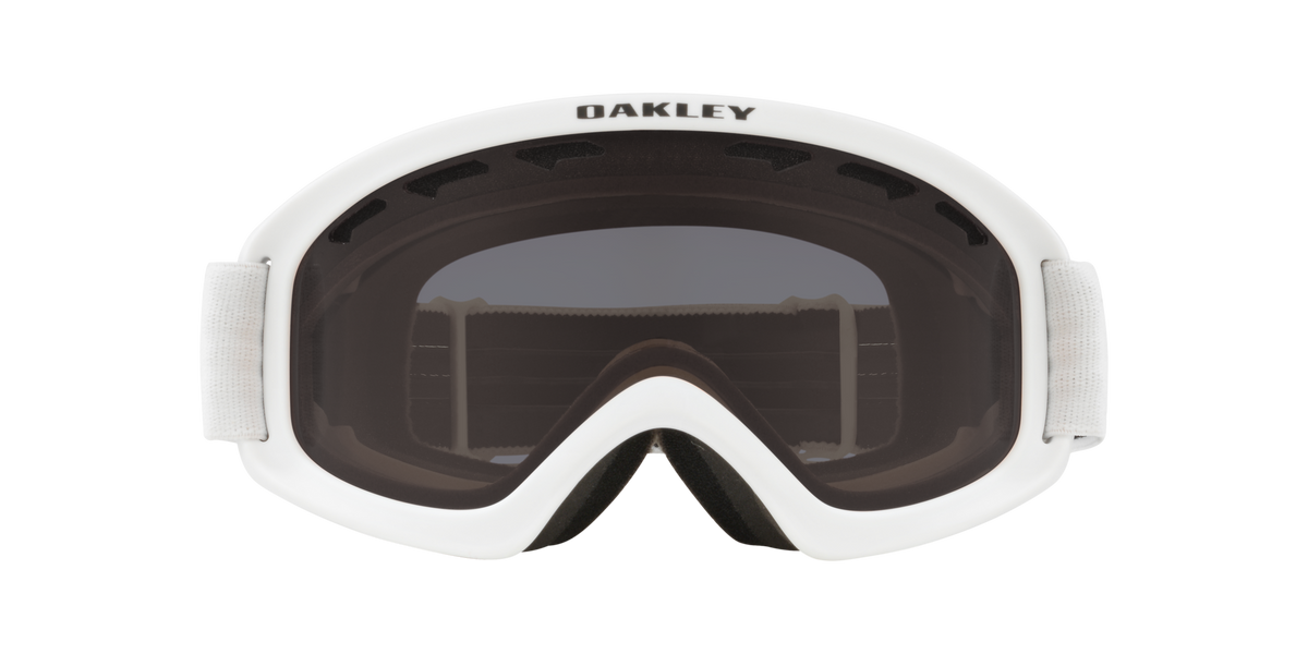 Oakley O Frame 2.0 Pro S Snow Goggles in Matte White Dark Grey — official Oakley product image