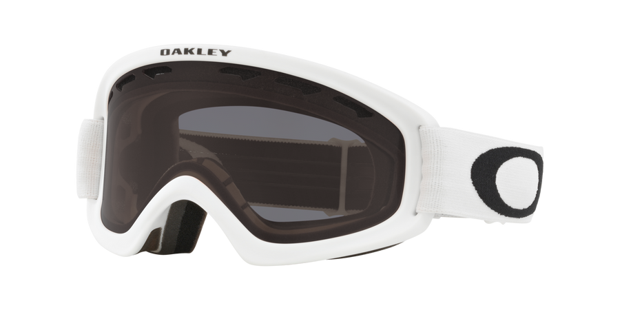 Oakley O Frame 2.0 Pro S Snow Goggles in Matte White Dark Grey — official Oakley product image