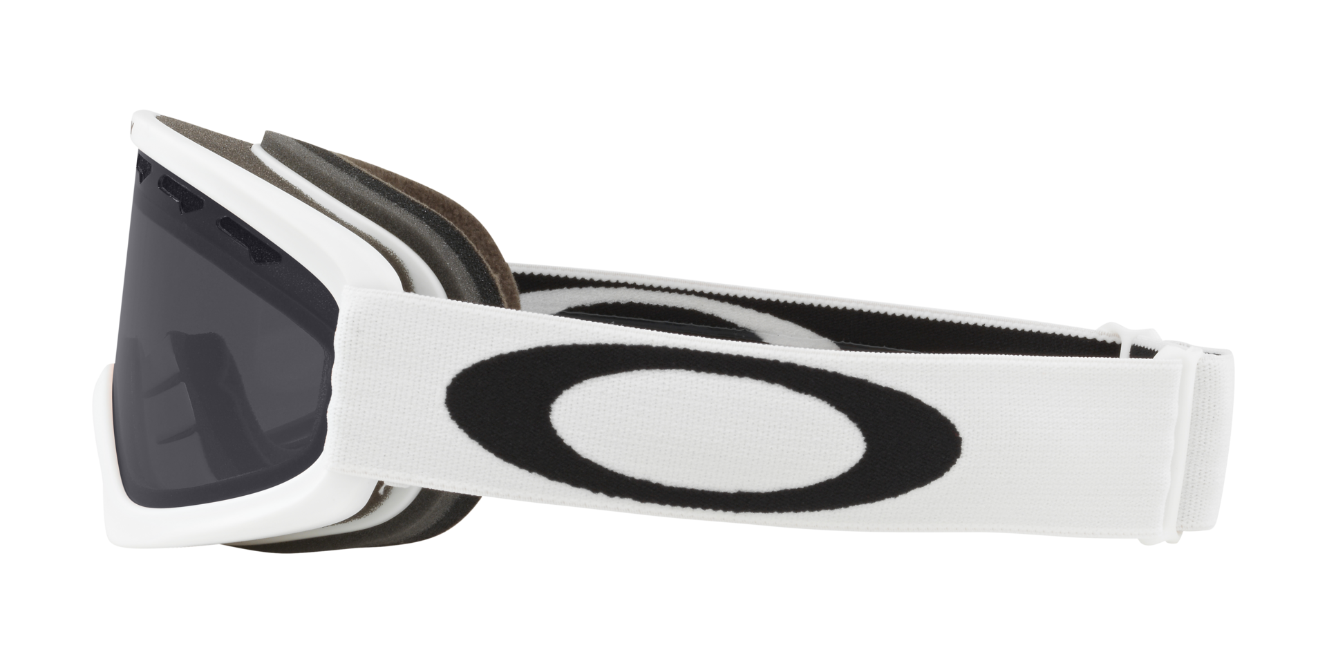 Oakley O Frame 2.0 Pro S Snow Goggles in Matte White Dark Grey — official Oakley product image