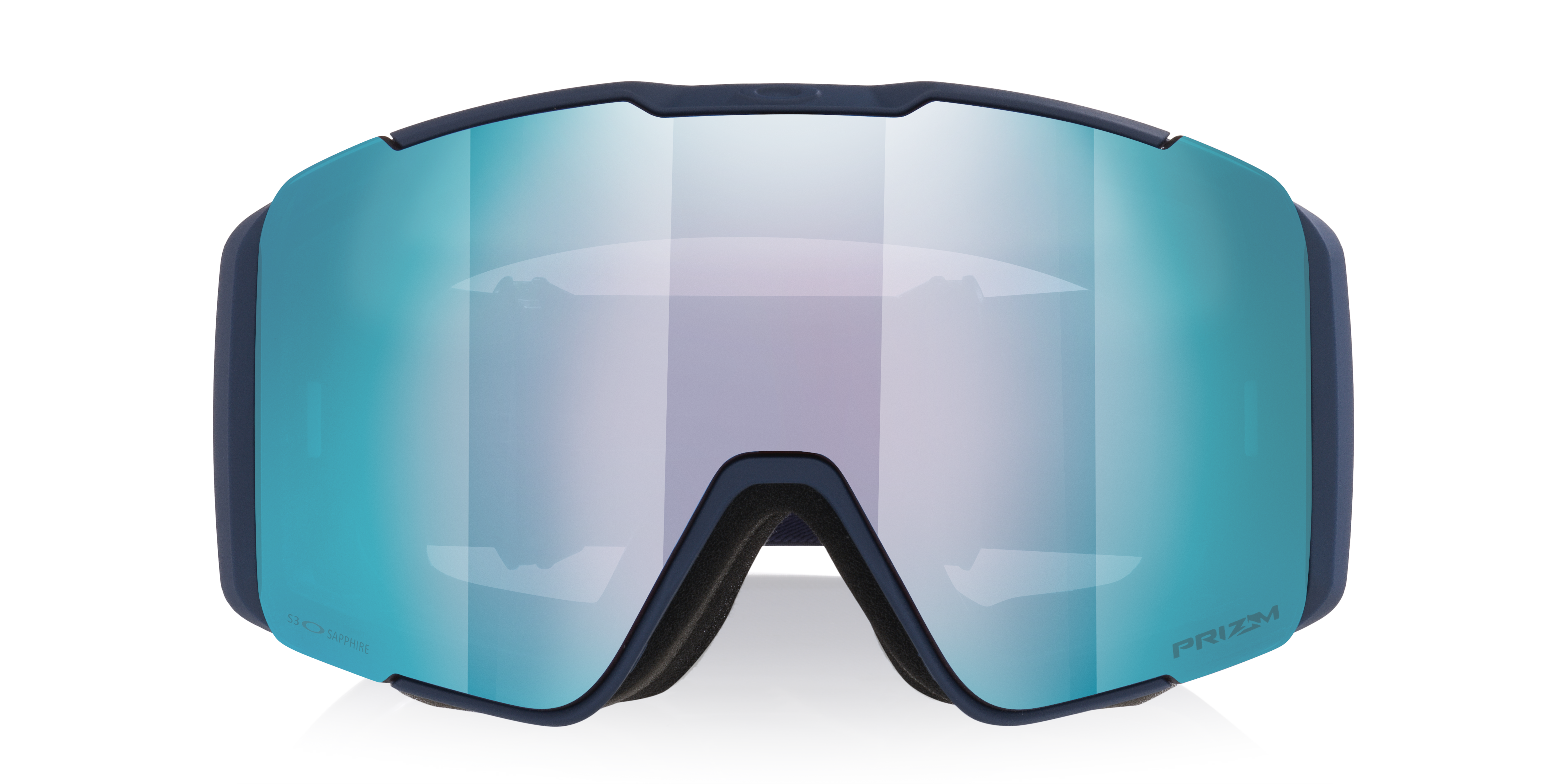 Oakley Line Miner Pro L (Asia Fit) Snow Goggles in Dark Blue Prizm Sapphire, Prizm Iced — official Oakley product image