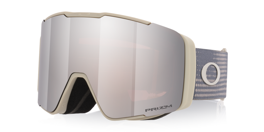 Oakley Line Miner Pro L (Asia Fit) Snow Goggles in Warm Grey Prizm Black, Prizm Clear — official Oakley product image