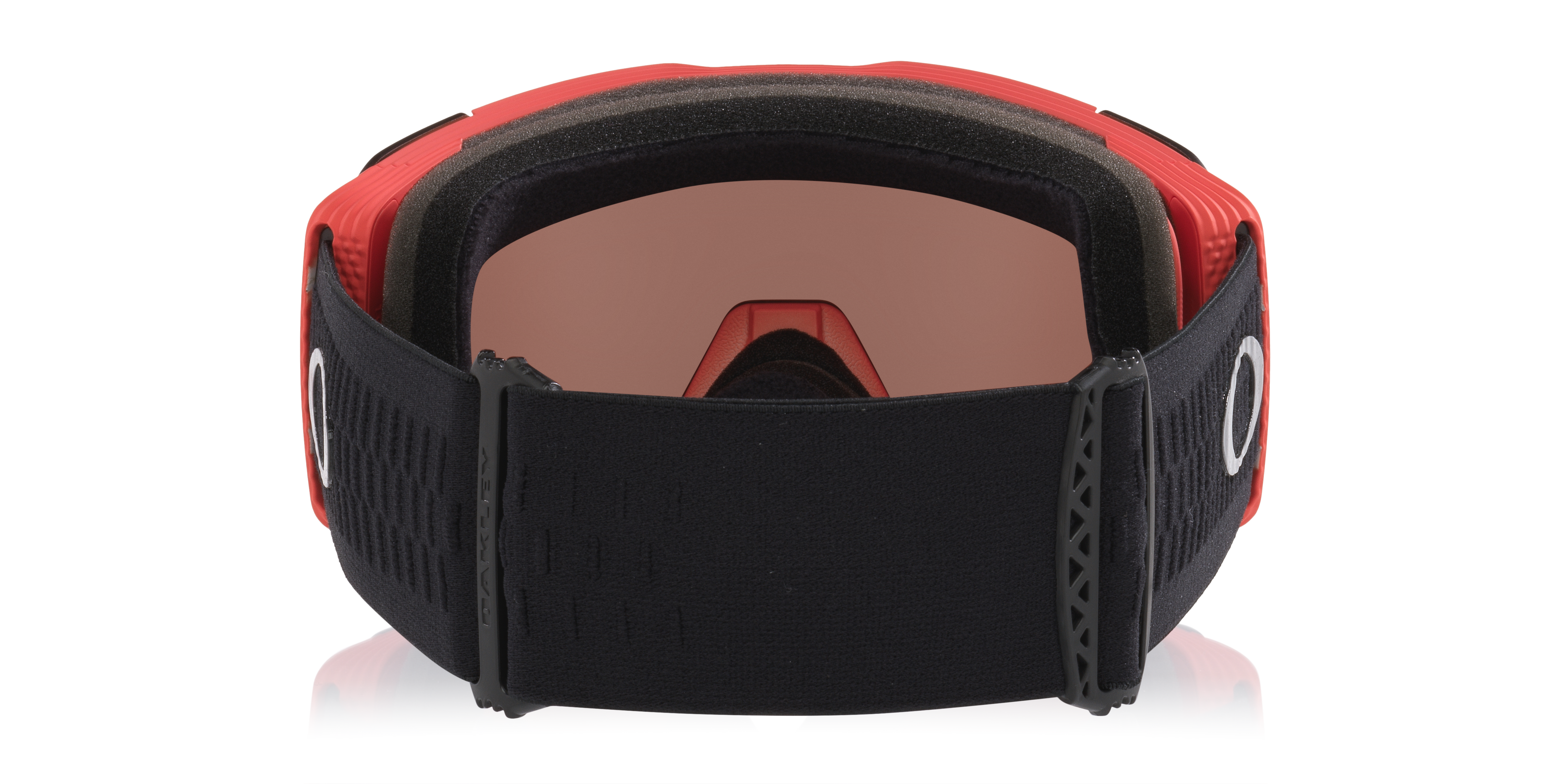 Oakley Line Miner Pro L (Asia Fit) Snow Goggles in Muted Metallic Paloma Prizm Black, Prizm Clear — official Oakley product image